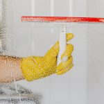 Cleaning Shower Glass